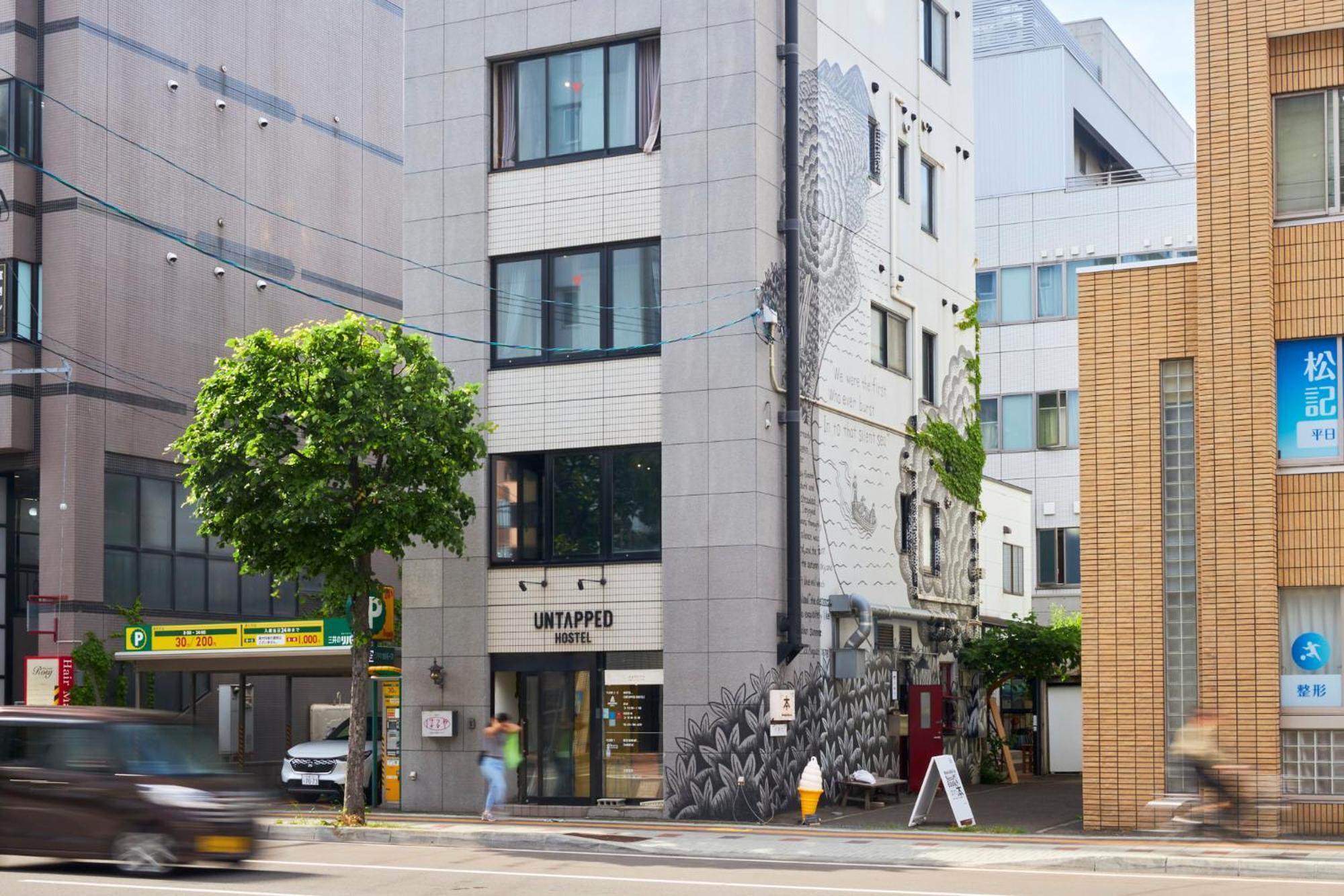 Untapped Hostel Sapporo Exterior foto